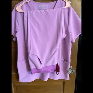 Size large womens Dusk Figs- Casma Three pocket top & Kade Cargo pants $70 new